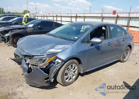 2022 Toyota Corolla Le из США, поврежденный, VIN 5YFEPMAE9NP354843